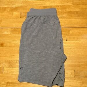 lululemon athletica Heathered Gray Athletic Shorts